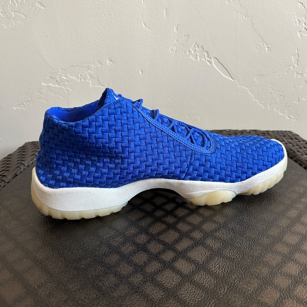 Jordan Future Hyper Royal Activewear Lace Up Sneakers Size 12 - Picture 4 of 10